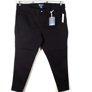 Democracy Jegging Jeans Women's Plus Size 24W Black Denim Stretch Booty Lift